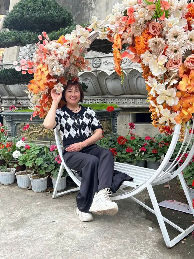 Mẹ trong một chuyến đi