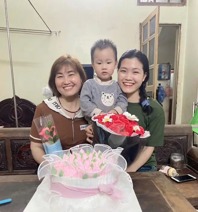Một khoảnh khắc sum vầy của gia đình